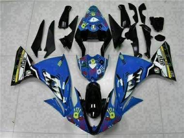 Kits Carenagem Moto R1 2009-2011 - Azul