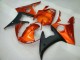Kits Carenagem Moto R6 2003-2005 - Laranja Preto Kits Carenagem Moto R6 2003-2005 - Laranja Preto