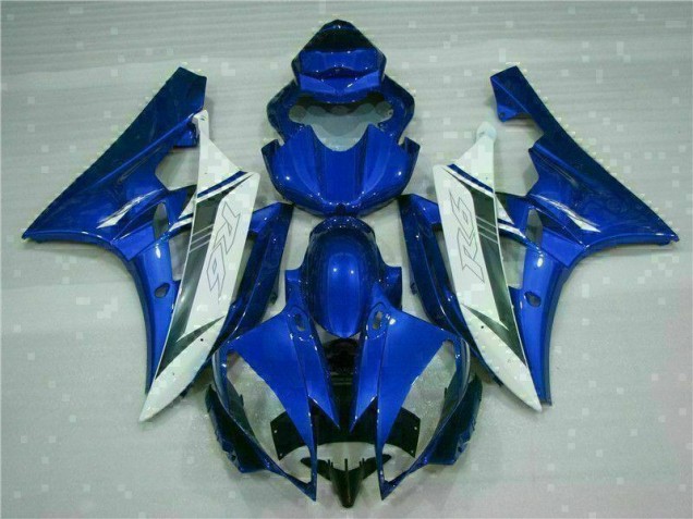 Kits Carenagem Moto R6 2006-2007 - Azul Branco