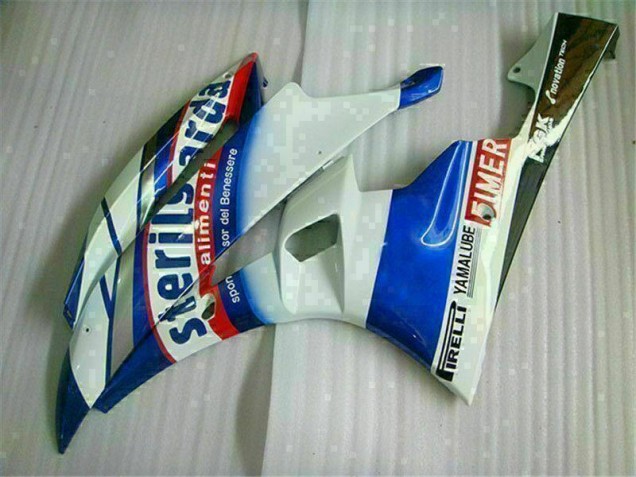 Kits Carenagem Moto R6 2006-2007 - Branco Azul