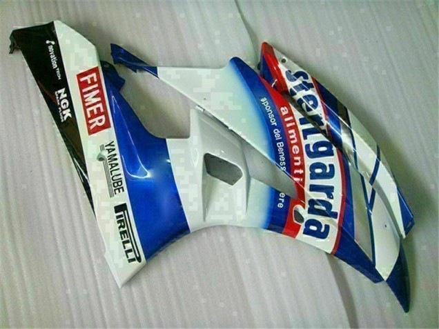 Kits Carenagem Moto R6 2006-2007 - Branco Azul