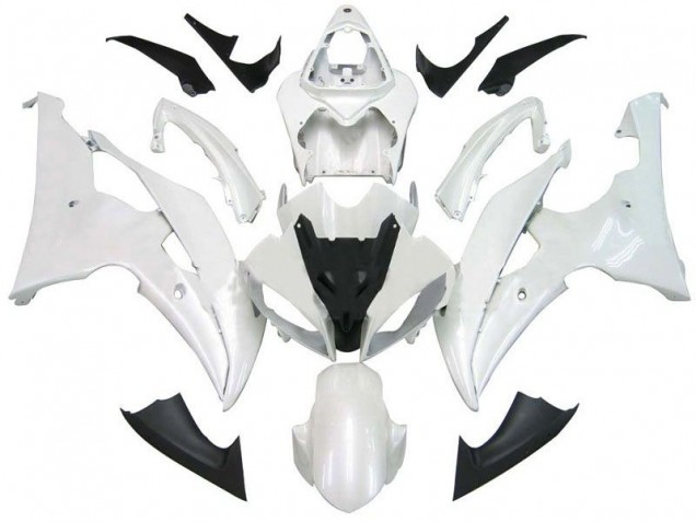 Kits Carenagem Moto R6 2008-2016 - Branco Pérola Kits Carenagem Moto R6 2008-2016 - Branco Pérola