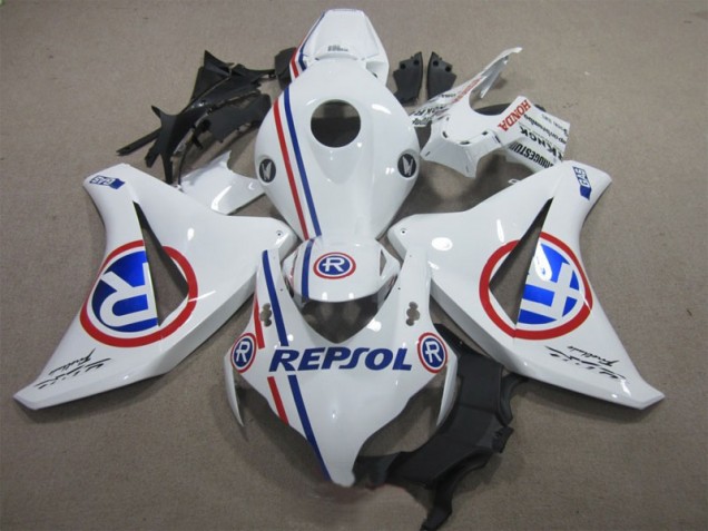 Kits Completo Carenagem Moto CBR 1000RR 2008-2011 - Branco Azul Repsol