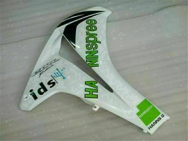 Kits Completo Carenagem Moto CBR 1000RR 2008-2011 - Verde Branco