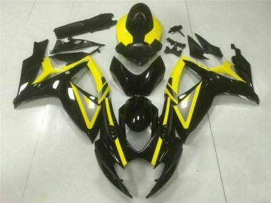 Kits Completo Carenagem Moto GSXR 600 / 750 K6 2006-2007 - Preto