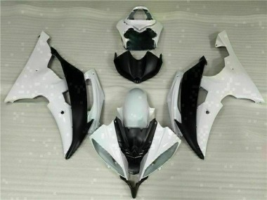 Kits Completo Carenagem Moto R6 2008-2016 - Branco Preto