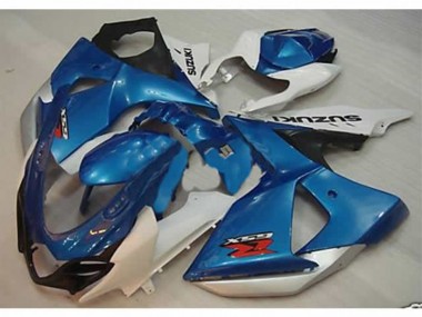 Moto Plástico GSXR 1000 K9 2009-2016 - Azul Branco