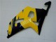 Moto Plástico GSXR 600 / 750 K1 K2 K3 2001-2003 - Amarelo Moto Plástico GSXR 600 / 750 K1 K2 K3 2001-2003 - Amarelo