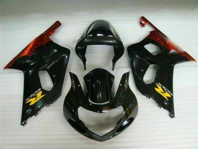 Moto Plástico GSXR 600 / 750 K1 K2 K3 2001-2003 - Preto Moto Plástico GSXR 600 / 750 K1 K2 K3 2001-2003 - Preto