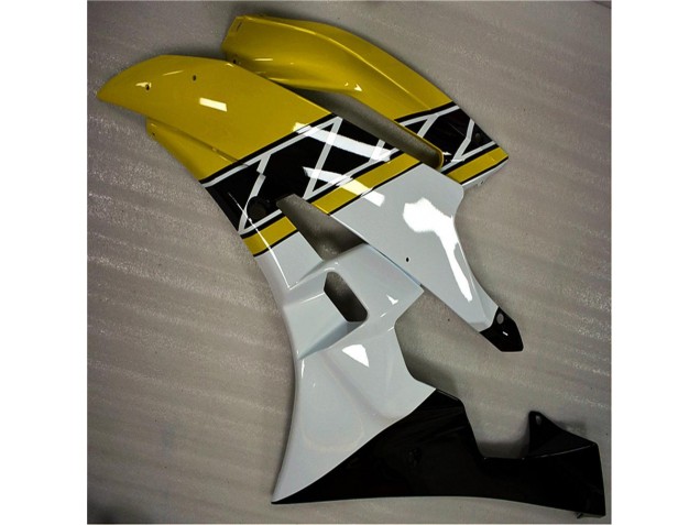 Moto Plástico R6 2006-2007 - Amarelo Branco Preto