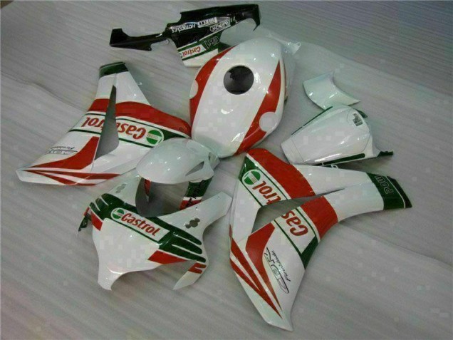 Moto Plásticos CBR 1000RR 2008-2011 - Branco Vermelho Moto Plásticos CBR 1000RR 2008-2011 - Branco Vermelho