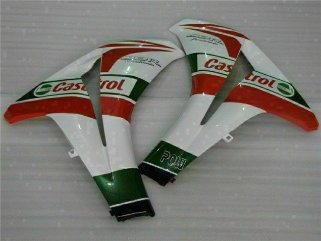 Moto Plásticos CBR 1000RR 2008-2011 - Branco Vermelho Moto Plásticos CBR 1000RR 2008-2011 - Branco Vermelho
