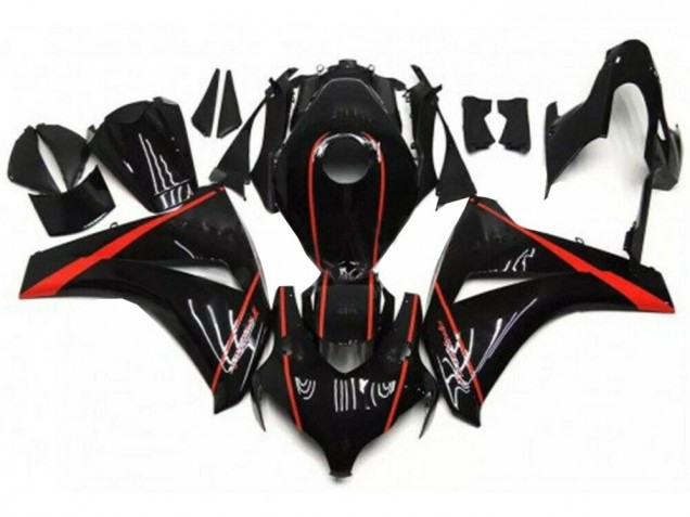 Moto Plásticos CBR 1000RR 2008-2011 - Preto