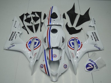 Moto Plásticos CBR 600RR 2007-2008 - Branco