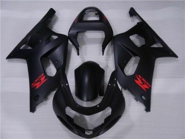 Moto Plásticos GSXR 600 / 750 K1 K2 K3 2001-2003 - Preto