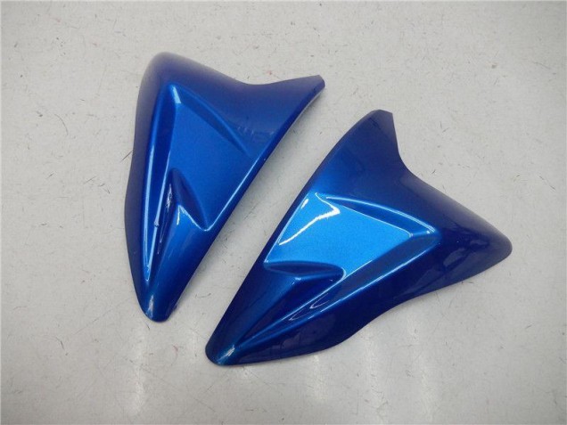 Moto Plásticos GSXR 600 / 750 K11 2011-2021 - Azul Branco Moto Plásticos GSXR 600 / 750 K11 2011-2021 - Azul Branco