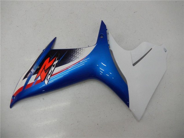 Moto Plásticos GSXR 600 / 750 K11 2011-2021 - Azul Branco Moto Plásticos GSXR 600 / 750 K11 2011-2021 - Azul Branco
