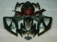 Moto Plásticos GSXR 600 / 750 K6 2006-2007 - Preto Vermelho Moto Plásticos GSXR 600 / 750 K6 2006-2007 - Preto Vermelho